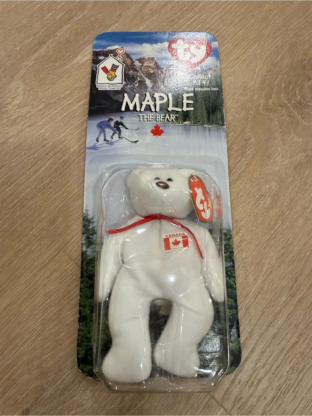 Ty Beanie Babies Four-Pack: Vintage Collectible Bears